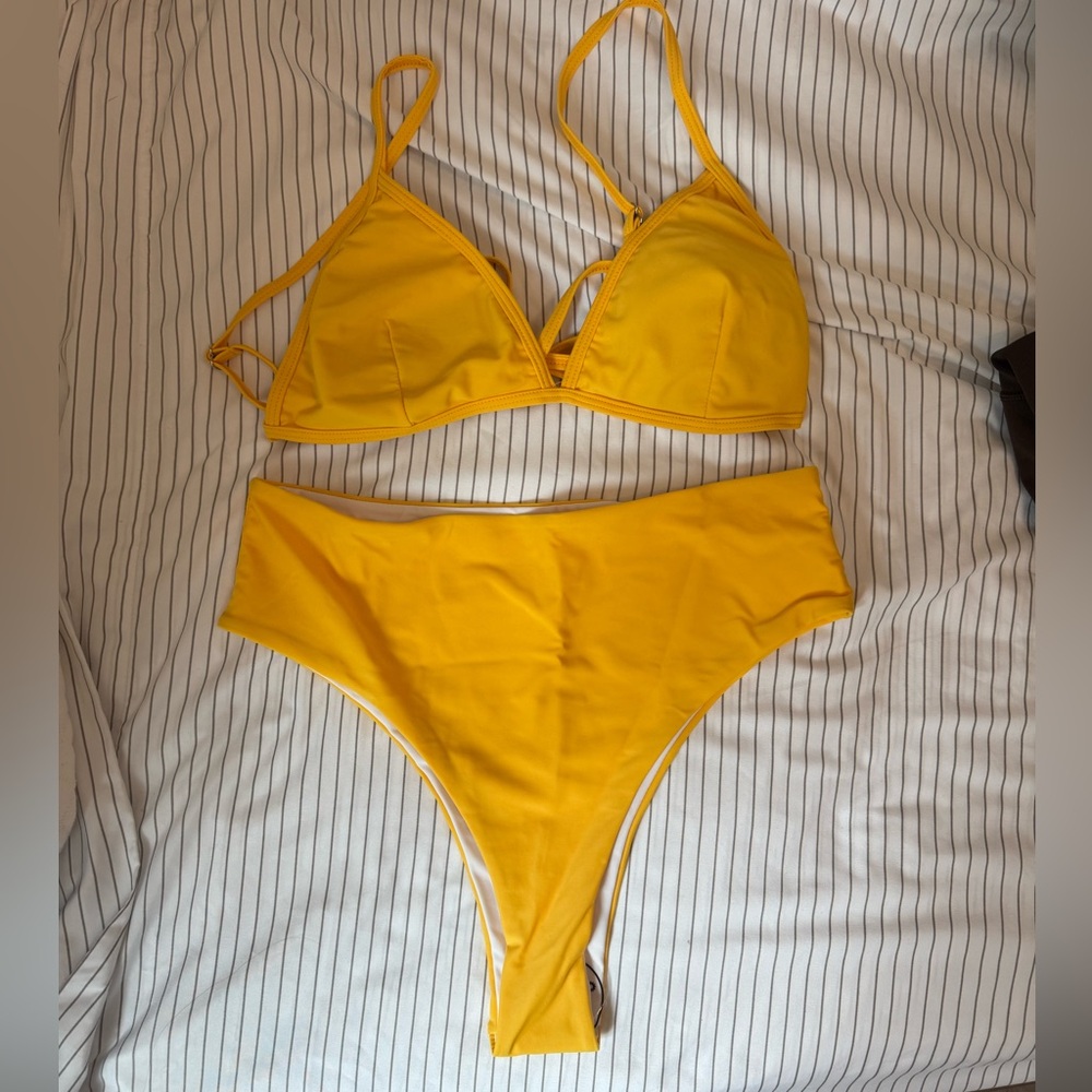 Yellow Bikini Set